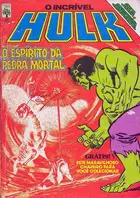 Book cover of O Incrível Hulk - O Espírito da Pedra Mortal