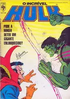 Book cover of O Incrível Hulk - Pode a Magia Deter Um Gigante Enlouquecido?
