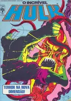 Book cover of O Incrível Hulk - Terror na Nova Dimensão!