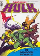 Book cover of O Incrível Hulk - Os Caçadores de Klaatu!