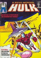 Book cover of O Novo Incrível Hulk - As Novas Aventuras do Homem de Ferro! / Extra: Uma História do Hulk na Encruzilhada