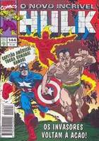 Book cover of O Novo Incrível Hulk - Os Invasores Voltam à Ação!