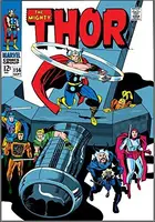 Book cover of Thor (1966-1996) #156