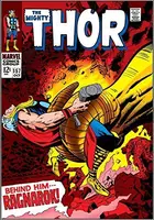Book cover of Thor (1966-1996) #157