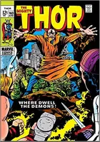 Book cover of Thor (1966-1996) #163