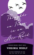 Book cover of Thoughts on peace in an air raid