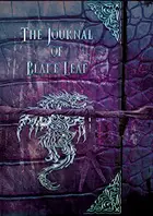 Book cover of The Journal of Blake Leaf
