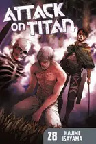 Book cover of Attack on Titan 28