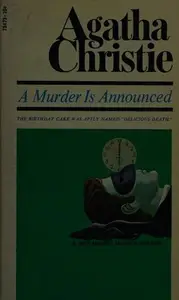 Book cover of A Murder Is Announced