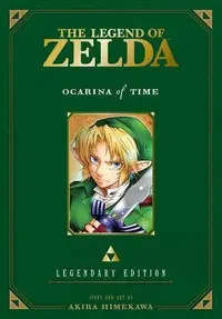 Book cover of The legend of Zelda