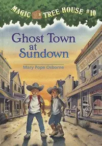 Book cover of Ghost Town at Sundown