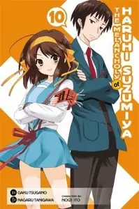 Book cover of 涼宮ハルヒの憂鬱 10