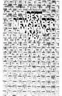 Book cover of Best newspaper writing 1987
