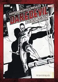 Book cover of David Mazzucchelli’s Daredevil Born Again Artisan Edition