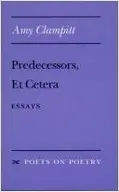 Book cover of Predecessors, et cetera