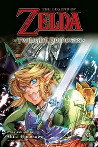 Book cover of The Legend of Zelda Twilight Princess 9