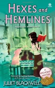 Book cover of Hexes and Hemlines