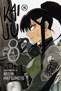 Book cover of Kaiju No. 8, Vol. 15