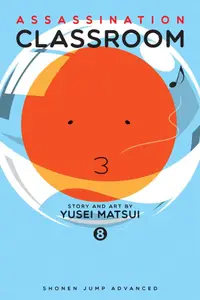 Book cover of Assassination Classroom, Vol. 08