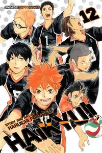 Book cover of Haikyu!! 12: The Tournament Begins!