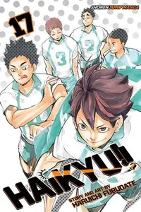 Book cover of Haikyu!! 17: Talent and Instinct