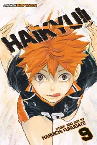 Book cover of Haikyu!!, Vol. 9