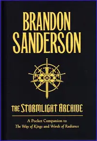 Book cover of The Stormlight Archive - A Pocket Companion to The Way of Kings and Words of Radiance