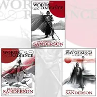 Book cover of The Stormlight Archive Bundle: Words of Radiance Part One, Words of Radiance Part Two, The Way of Kings Part Two