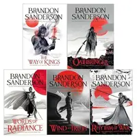 Book cover of The Stormlight Archive Series 5 Books Collection Set by Brandon Sanderson
