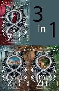 Book cover of Bundle: Das Rad der Zeit 10 bis 12 (Das Rad der Zeit): Zwielichtige Pfade; Die Traumklinge; Sturm der Finsternis | Die Buch-Serie zur großen prime video-Serie »Wheel of Time« (WoT)!