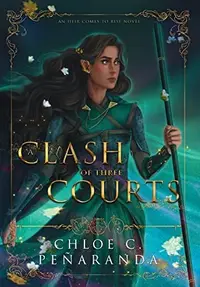 Book cover of A Clash of Three Courts