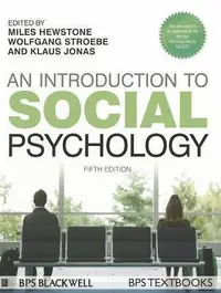 Book cover of An Introduction to Social Psychology