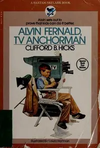 Book cover of Alvin Fernald, TV Anchorman