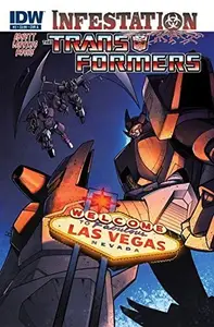 Book cover of Transformers Infestation #2