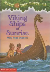 Book cover of Viking Ships at Sunrise