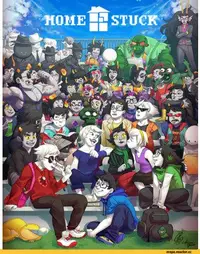 Book cover of Homestuck
