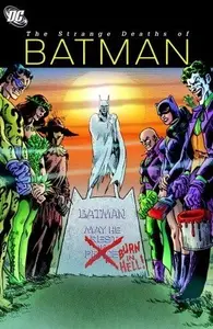 Book cover of The Strange Deaths of Batman