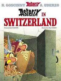 Book cover of Astérix chez les Helvètes