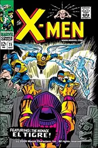 Book cover of Uncanny X-Men (1963-2011) #25