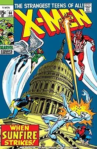 Book cover of Uncanny X-Men (1963-2011) #64