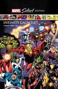 Book cover of Infinity Gauntlet