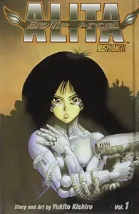 Book cover of Battle angel Alita