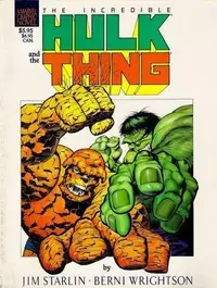 Book cover of The Incredible Hulk and the Thing: The Big Change