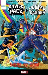 Book cover of Power Pack & Cloak and Dagger: Shelter from the Storm