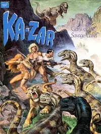 Book cover of Ka-Zar: Guns of the Savage Land