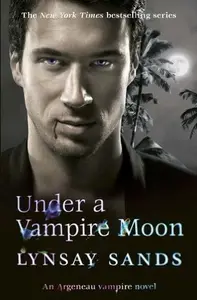 Book cover of Under a Vampire Moon