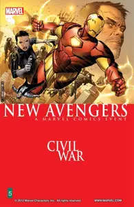 Book cover of The New Avengers, Vol. 5: Civil War