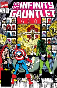 Book cover of The Infinity Gauntlet #2