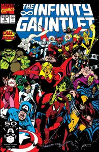 Book cover of The Infinity Gauntlet #3