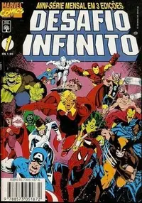 Book cover of The Infinity Gauntlet